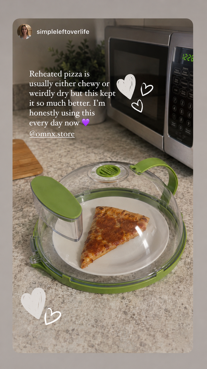 Counter-cover use at brunch over a plate of fruit