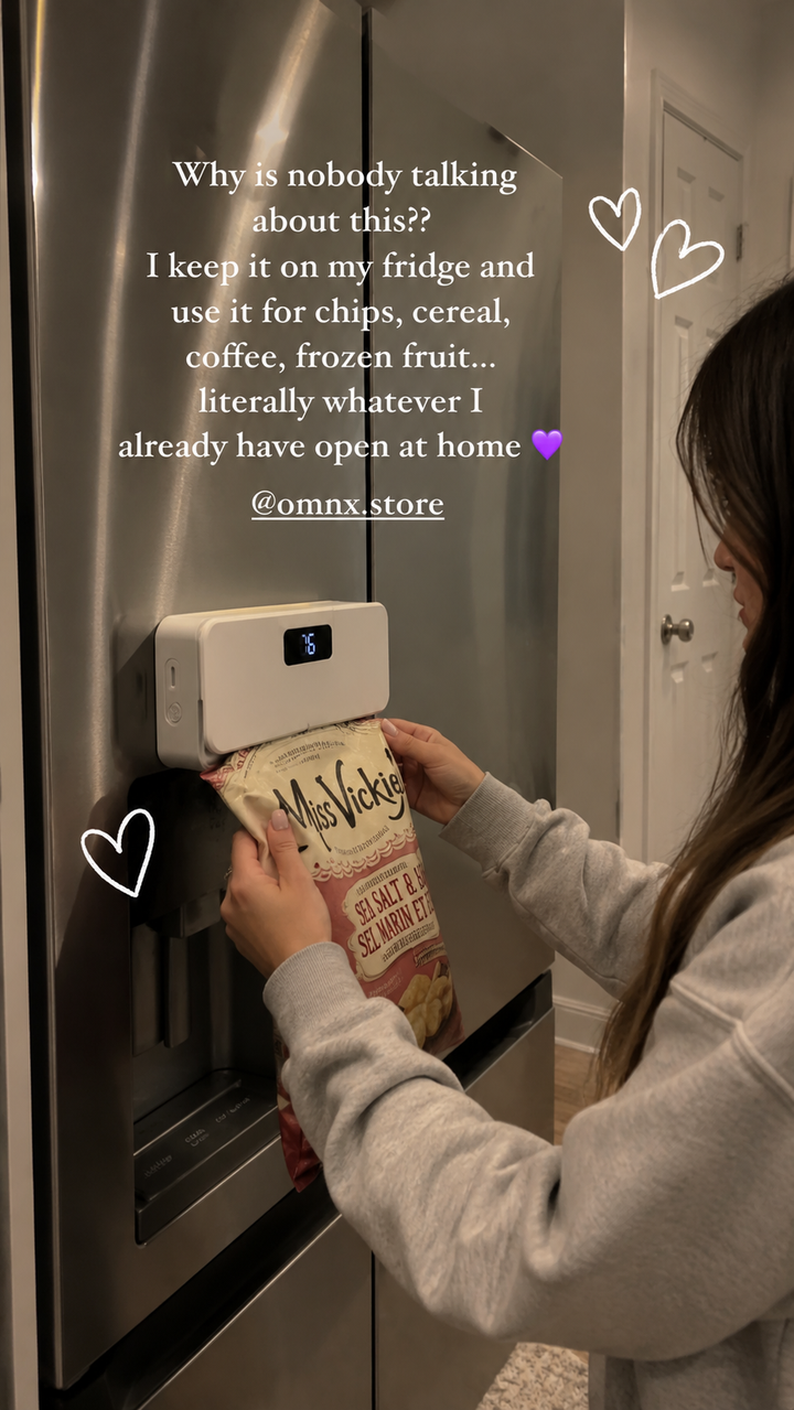 Magnet on fridge