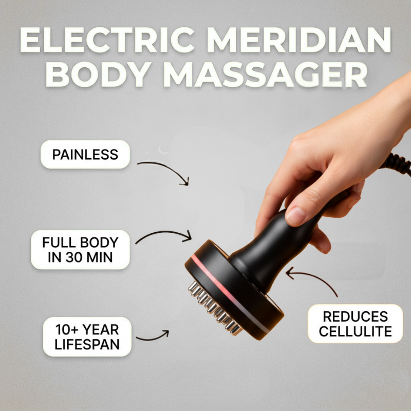 Electric Guasha Massager Meridian Massage Brush