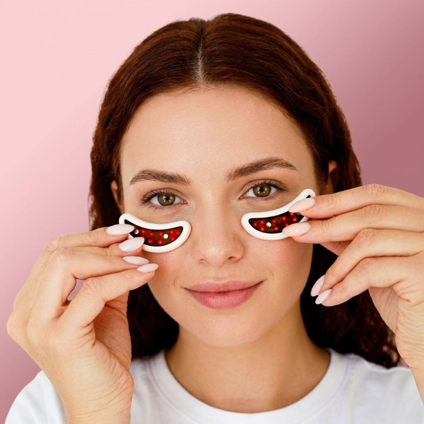 EMS Micro-Current Eye Care Device & Anti-Aging Gel Eye Patches