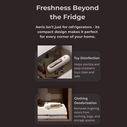 OMNX USB Rechargeable Fridge Deodorizer