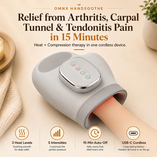 OMNX HandSoothe™ — Hand Pain Relief in 15 Minutes. Without Pills or Surgery.