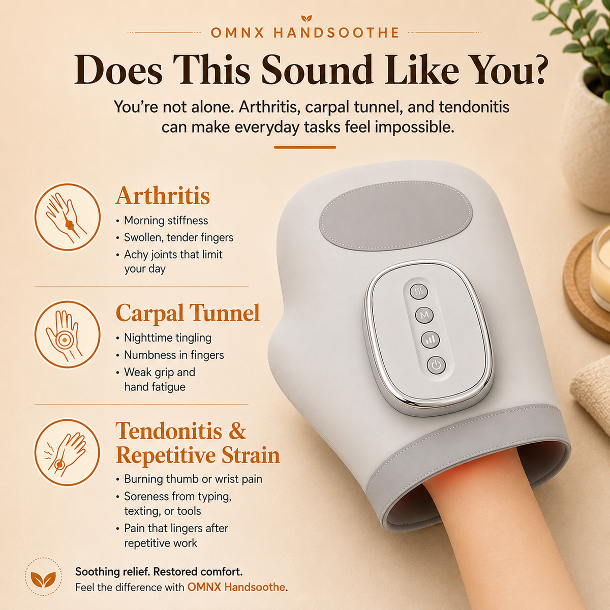 Heat therapy with compression