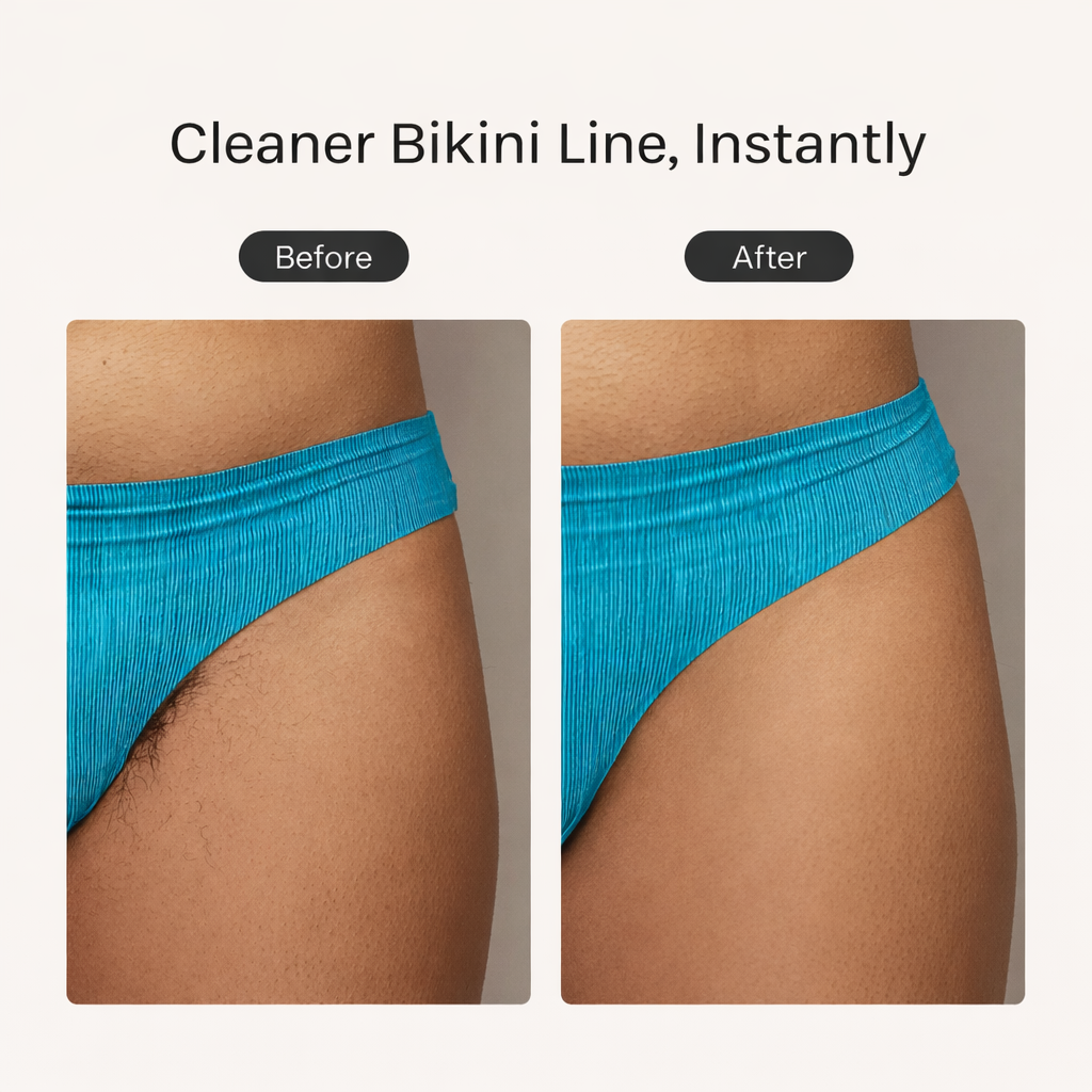 OMNX Silk Duo | 2-in-1 Hair Remover & Shaver — Legs, Underarms, Face & Bikini Line. Smooth for Weeks.