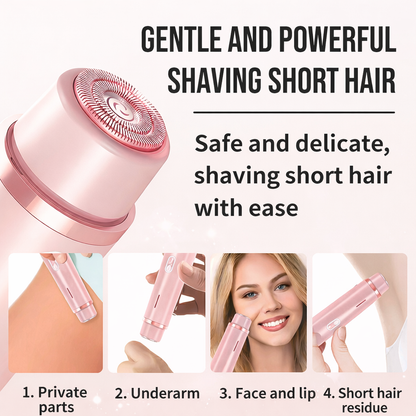 OMNX Silk Duo | 2-in-1 Hair Remover & Shaver — Legs, Underarms, Face & Bikini Line. Smooth for Weeks.