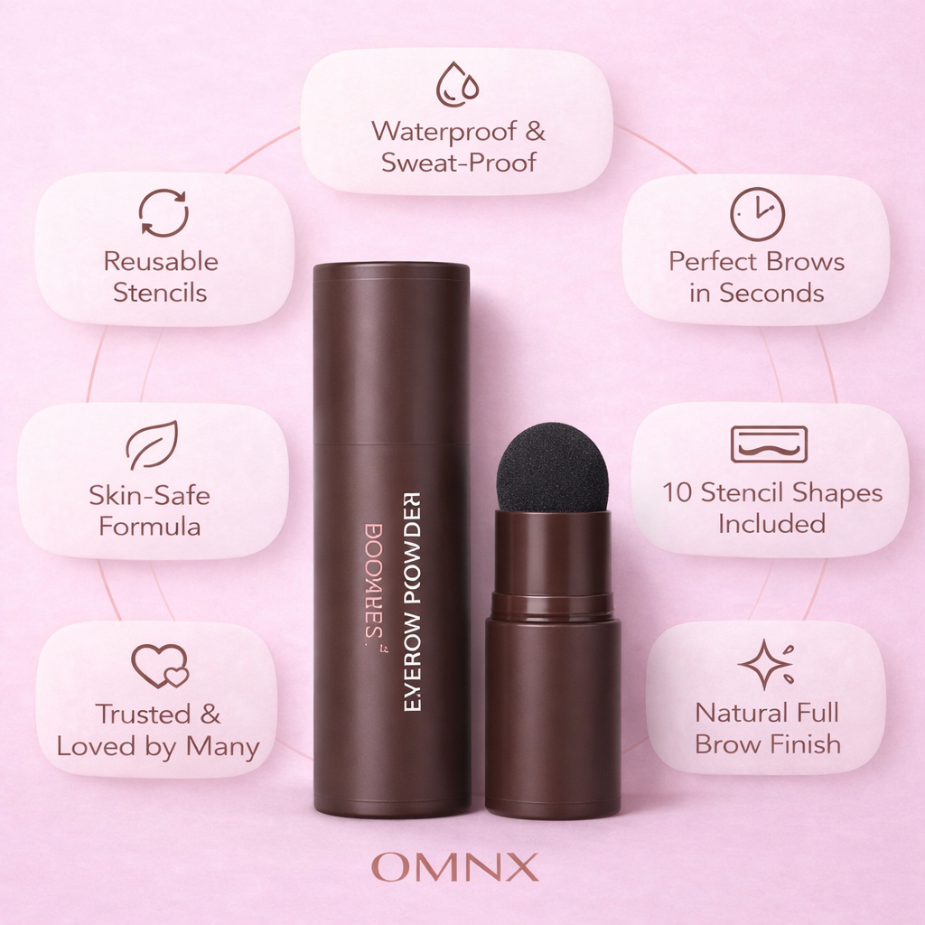 Eyebrow Stamp Kit 3-in-1 Waterproof Brow Perfector