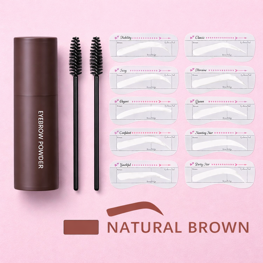 Eyebrow Stamp Kit 3-in-1 Waterproof Brow Perfector
