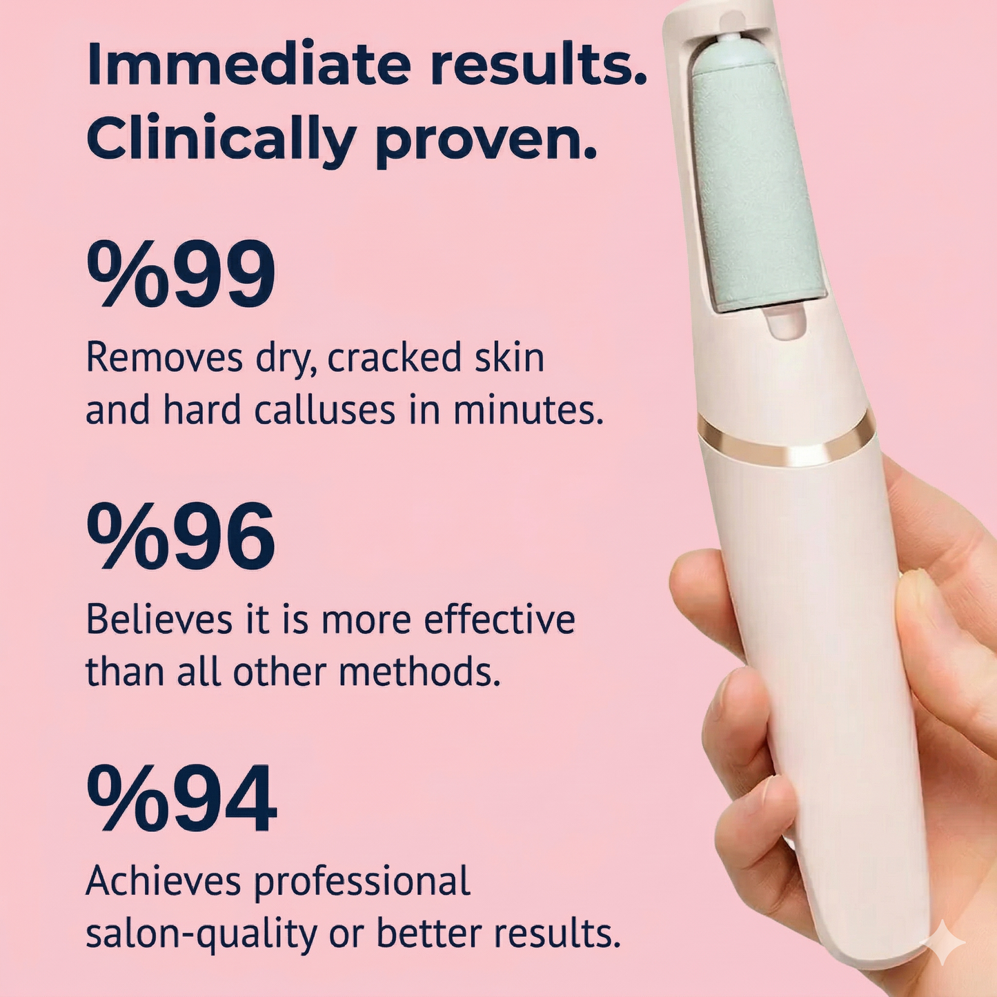 OMNX Silk 3 Pro | Electric Callus Remover — Silky Smooth Feet in Minutes