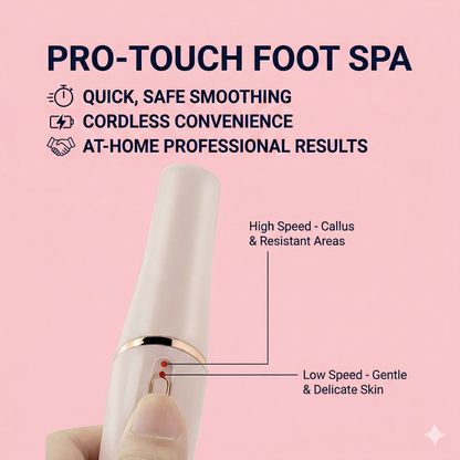 OMNX Silk 3 Pro | Electric Callus Remover — Silky Smooth Feet in Minutes