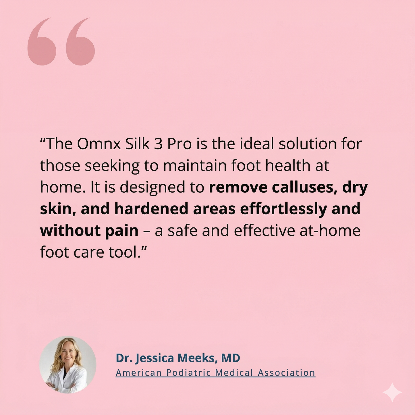 OMNX Silk 3 Pro | Electric Callus Remover — Silky Smooth Feet in Minutes