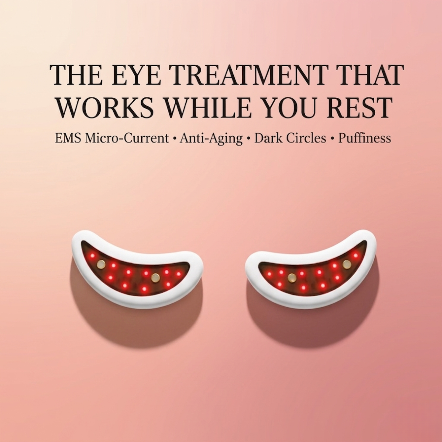 EMS Micro-Current Eye Care Device & Anti-Aging Gel Eye Patches