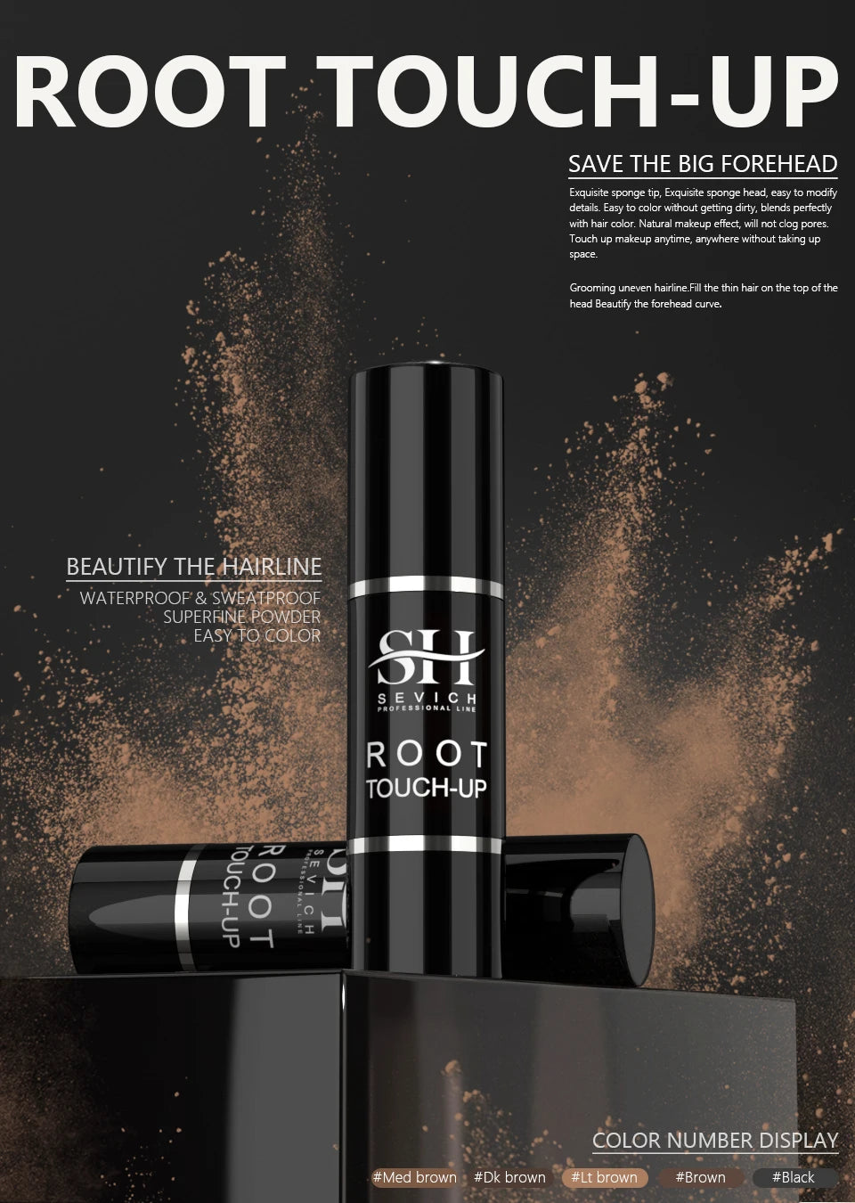 Waterproof Hairline & Root Concealer Pen