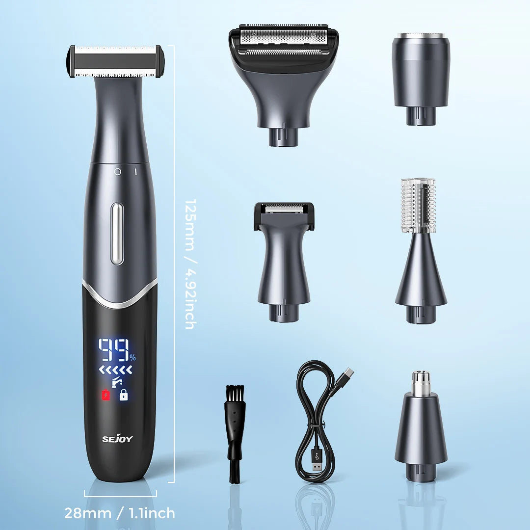 6 in1 Female Electric Epilator Body Hair Trimmer