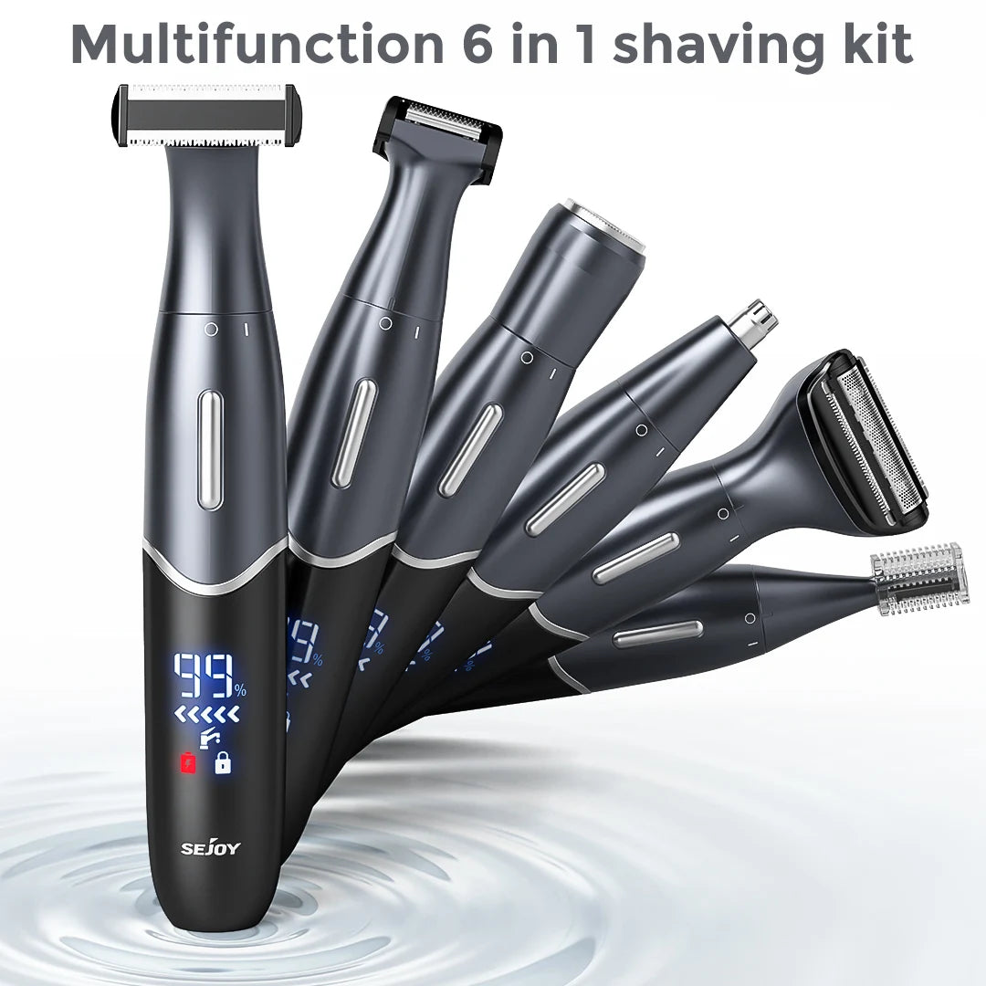 6 in1 Female Electric Epilator Body Hair Trimmer