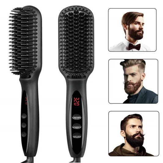 Electric Beard Comb Hair Straightener