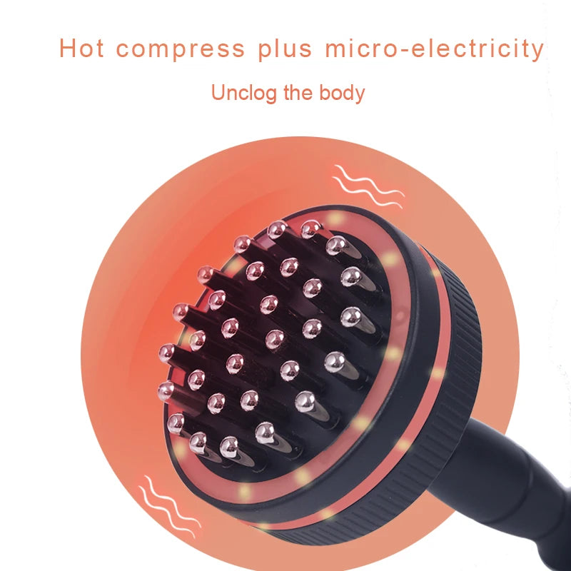 Electric Guasha Massager Meridian Massage Brush