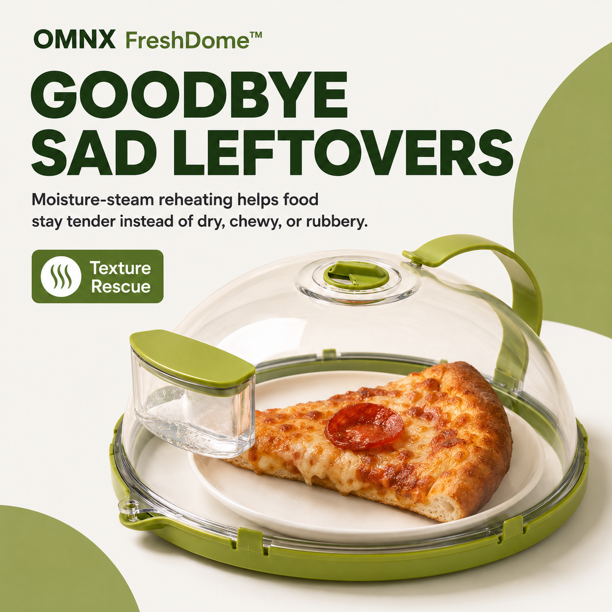 The problem — rubbery dried-out leftover chicken vs fresh