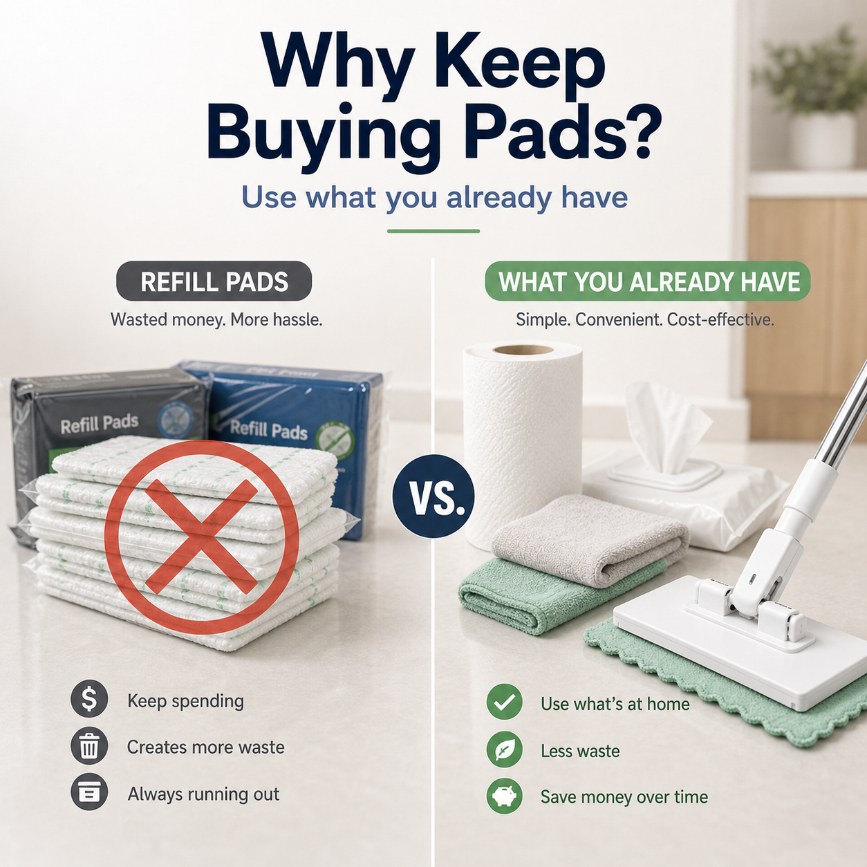Refill pads add up while tight corners stay dirty